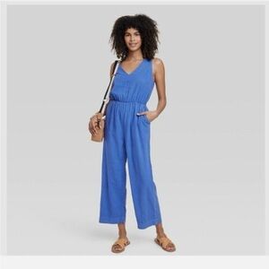 Linen jumpsuit, size S